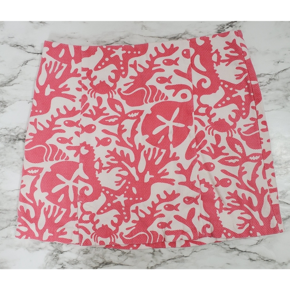 Vineyard Vines Under The Sea Print Skirt